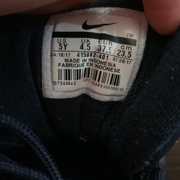 Nike Air Uptown’s Navy Blue - Picture 4 of 4